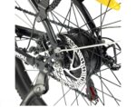 Bicicleta de trekking Tourroll J1 de 27,5 inch, motor de 250 W, baterie 36 V 15,6 Ah, rază maximă de 100 km, Frână cu disc Shimano cu 7 viteze - imagine 11