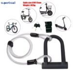 Incuietoare U Bicicleta, Bicicleta Electrica, Trotineta Electrica + Cablu - imagine 2