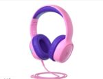 Casti cu fir pentru copii Tronsmart KH01 - roz