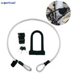 Incuietoare U Bicicleta, Bicicleta Electrica, Trotineta Electrica + Cablu - imagine 3