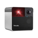 Camera smart Petcube Play 2 pentru animale, 1080p, WiFi, Night Vision, Microfon, Functie laser, Negru