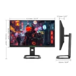 Monitor pentru jocuri TITAN ARMY P2710S, ecran LCD IPS rapid de 27 inchi 2560*1440 16:9 - imagine 11