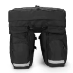 Geanta pentru portbagaj bicicleta 60litri - culoare neagra - imagine 12