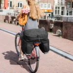 Geanta pentru portbagaj bicicleta 60litri - culoare neagra - imagine 17