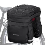 Geanta pentru portbagaj bicicleta 60litri - culoare neagra - imagine 20