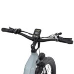 Bicicletă electrică ONESPORT OT05 Pro, Motor de 250W, baterie de 36V 22.5Ah, anvelope 700*50C, viteză maximă de 25km/h, autonomie de 140km, frâne hidraulice cu disc, transmisie Shimano cu 7 viteze - gri - imagine 7