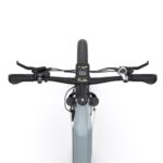 Bicicletă electrică ONESPORT OT05 Pro, Motor de 250W, baterie de 36V 22.5Ah, anvelope 700*50C, viteză maximă de 25km/h, autonomie de 140km, frâne hidraulice cu disc, transmisie Shimano cu 7 viteze - gri - imagine 9