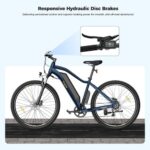 Bicicleta electrica Eleglide Mopride 3, motor 250W, baterie 48V 12Ah, Anvelope 29', autonomie 120km/H - imagine 5