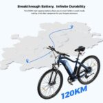 Bicicleta electrica Eleglide Mopride 3, motor 250W, baterie 48V 12Ah, Anvelope 29', autonomie 120km/H - imagine 9