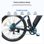 Bicicleta electrica Eleglide Mopride 3, motor 250W, baterie 48V 12Ah, Anvelope 29', autonomie 120km/H - imagine 10