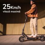 Trotineta Electrica Navee ST3 Pro, Autonomie maxima 75km, 25 km/h, Negru, Putere Maxima 1350 W - imagine 7