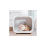 Uscator Smart PETKIT AirSalon Max pentru animale de companie, Capacitate 60L, Ecran tactil, Bluetooth, Putere 900W - imagine 3