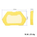 Kukirin Protectie Display Originala - G2 Pro/G2 Max/G2 Master/G3 Pro - culoare galbena - imagine 3