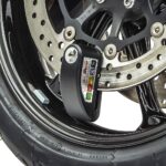 Lacat antifurt, blocare disc frana cu alarma 110dB Kukirin - imagine 3